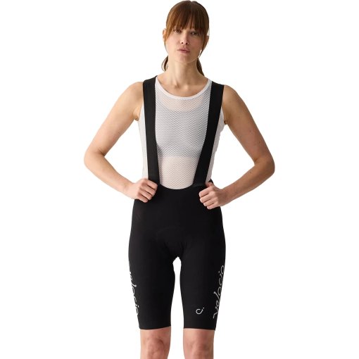 Foto de Velocio Culotte Corto con Tirantes Ciclismo Mujer - Concept - Negro