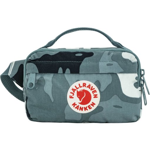 Productfoto van Fjällräven Kånken Graphics 2L Heuptasje - nimbus blue-hidden animals