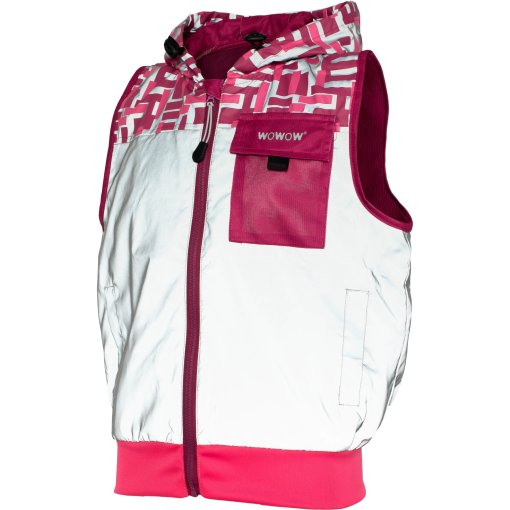 Foto de WOWOW Chaleco Seguridad Niño - Yoho Full Reflective - rosa