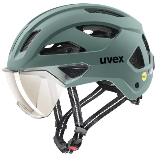 Foto de Uvex Casco - stride visor MIPS - verde salvia mate