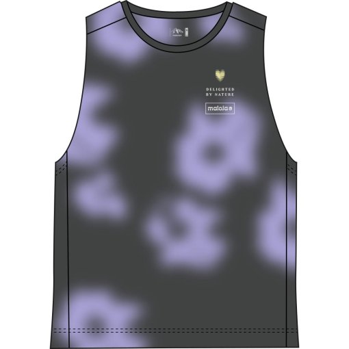 Foto de Maloja Camiseta sin Mangas Mujer - WallbergM. Gravel - deep black shadow 1253