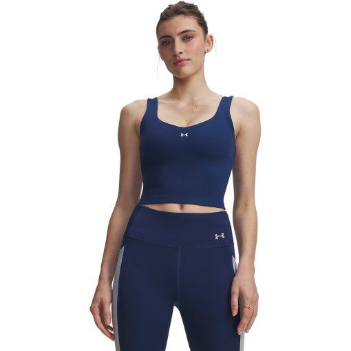 Picture of Under Armour Motion Tank Women - Blackout Navy/White