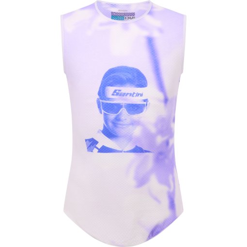 Picture of Santini Uci Gravel World Series Base Layer Men RE002GLL26GWS - lilla LL