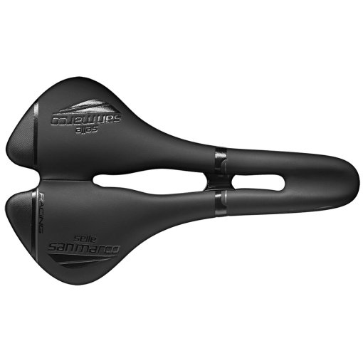 Selle San Marco Rolls Titanio Smooth Leather Saddle - black