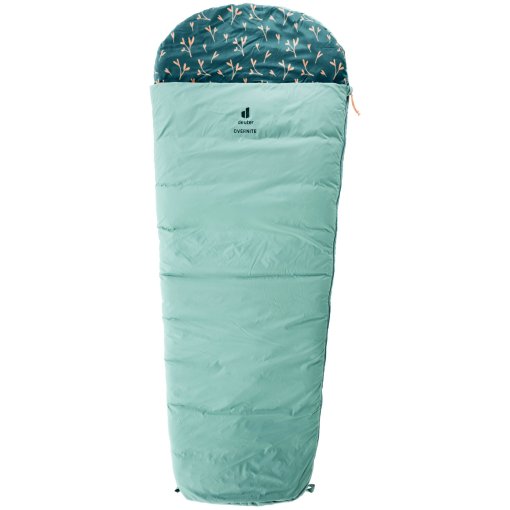 Foto de Deuter Overnite Saco de Dormir Niños - cremallera izquierda - jade-deepsea