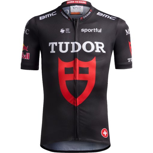 Productfoto van Sportful Team Tudor Shirt kinderen - 002 Black