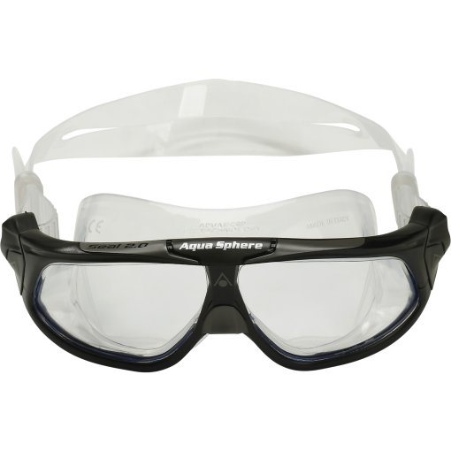 Foto de AQUASPHERE Gafas Natación - Transparente - Seal 2.0 - Negro/Gris