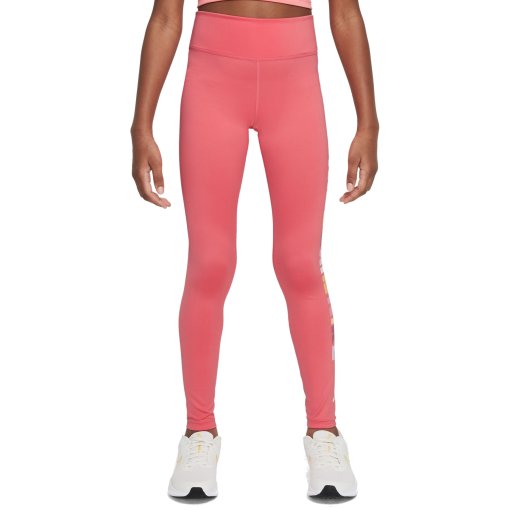 Foto de Nike Mallas Niños - Dri-FIT One - sea coral/white DZ0766-894