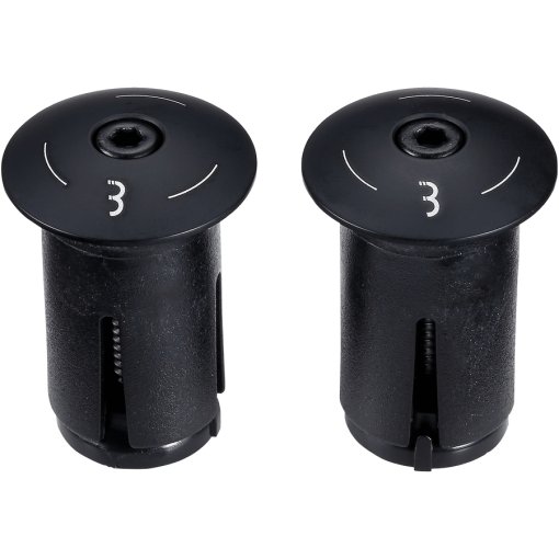 Bouchon De Guidon Origin8 Noir – Lot D’embouts Caoutchouc