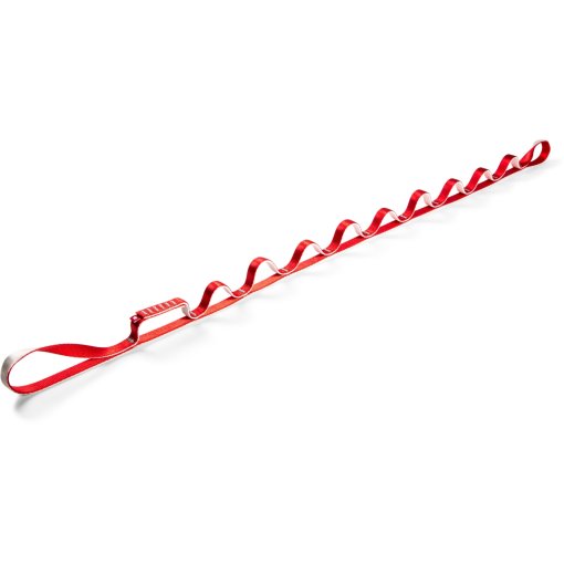 Productfoto van Ocún Daisychain Eco-Pes 16 mm Lus - 115 cm rood/wit