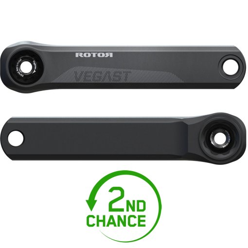Produktbild von Rotor VEGAST 24 Kurbelarme - schwarz - B-Ware