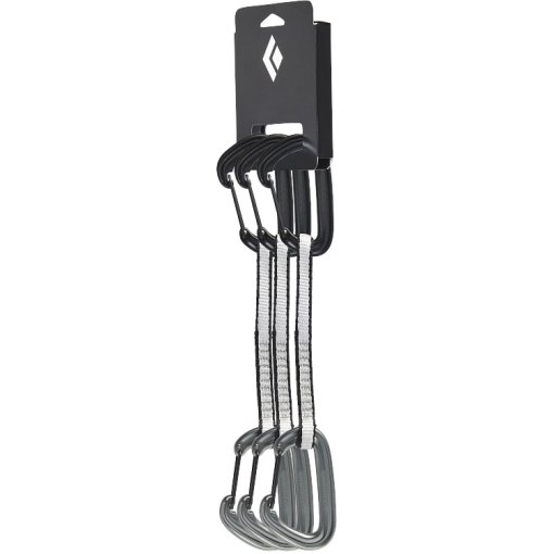 Produktbild von Black Diamond Litewire Quickdraw 16cm Express-Set - 3er Pack - Light Grey