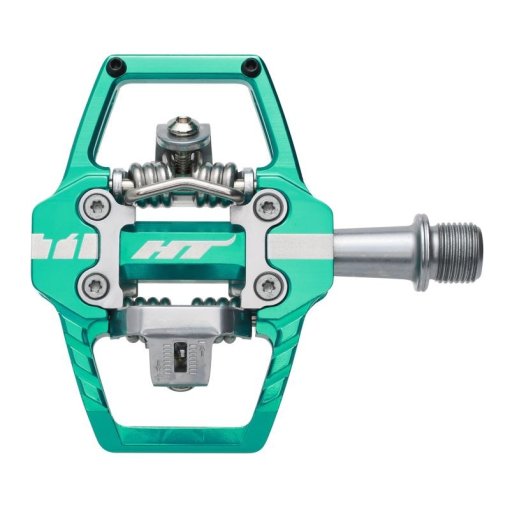 Foto de HT T1 Clipless Pedal - cyan green