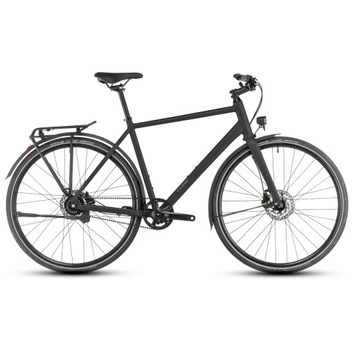 Foto de CUBE Bicicleta Urbana Fitness - NULANE Comfort EXC FE - 2026 - grey / chrome