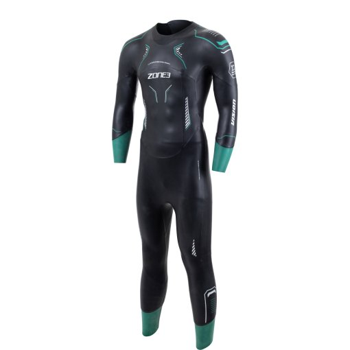 Productfoto van Zone3 Terraprene® Vision Wetsuit Heren - zwart/forest green