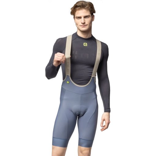 Billede af Alé PR-E Magic Colour Winter Cyclingshorts til herrer - steel