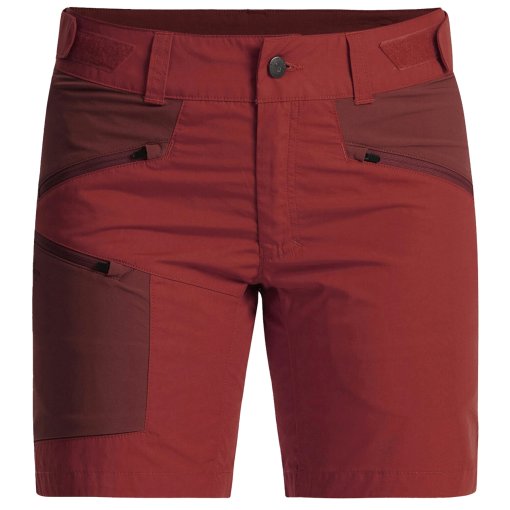 Productfoto van Lundhags Makke Light Wandelshort Dames - Rosewood/Burgundy 58452