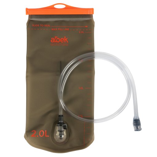 Kuva tuotteesta albek Juomarakko 2L + suutin - Harmaa/Oranssi