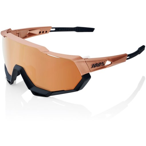 Foto de 100% Gafas - Speedtrap - Matte Copper Chromium - HiPER Copper Mirror | Clear