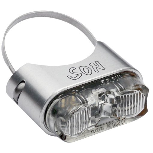 Foto de SON Luz trasera de la tija del sillín - plata