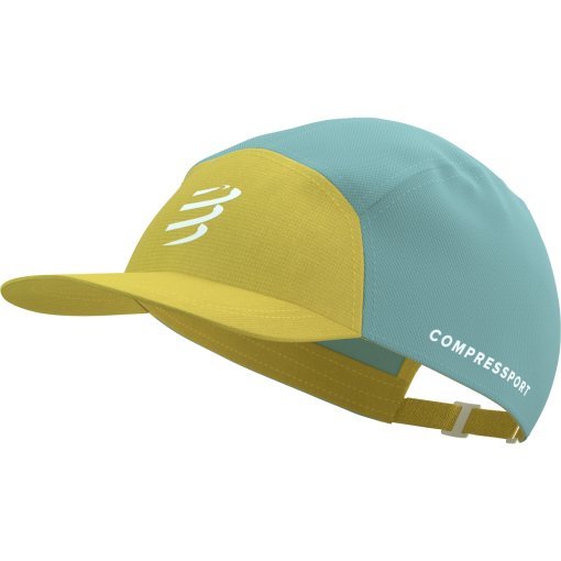 Produktbild von Compressport 5 Panel Light Cap - lemon/ether