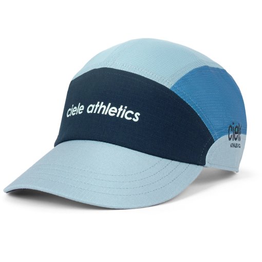 Photo produit de Ciele Athletics FSTCapSC - Field Iconic SL bonnet de course - deepspace chambray