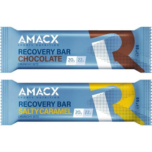 Immagine prodotto da Amacx Barretta di Proteine e Carboidrati - Recovery Bar - 55g