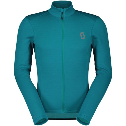 Foto de SCOTT Maillot de Manga Larga - Gravel Warm Merino - winter green