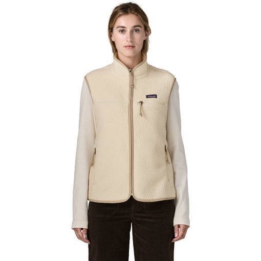 Photo produit de Patagonia Retro Pile Veste polaire sans manches pour femmes - Natural