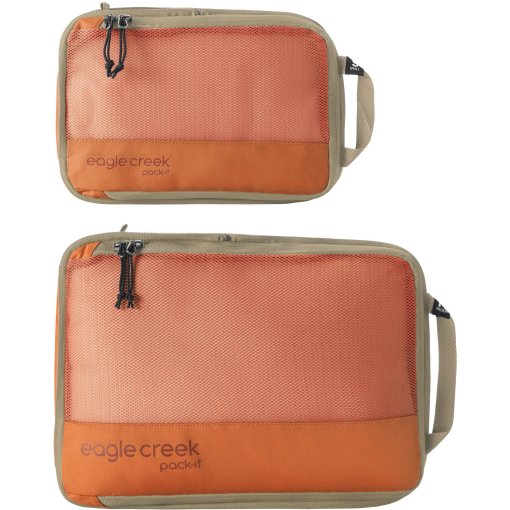 Productfoto van Eagle Creek Pack-It™ Reveal Compression Cube S/M Set Tas Organizer - mandarin
