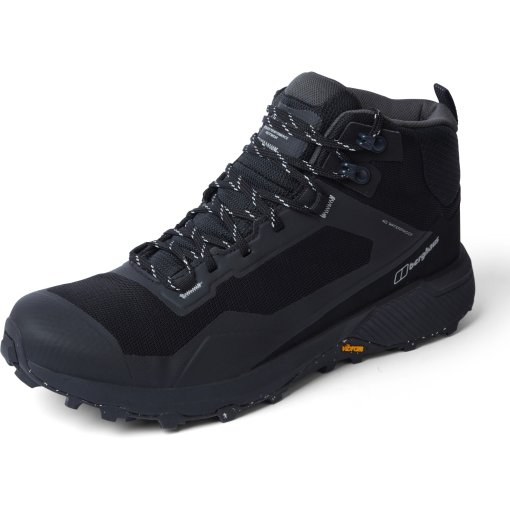 Foto de Berghaus Zapatillas Hombre - Revolute Active Mid - Stretch Limo/Dark Shadow/Harbour Mist/Goji Berry