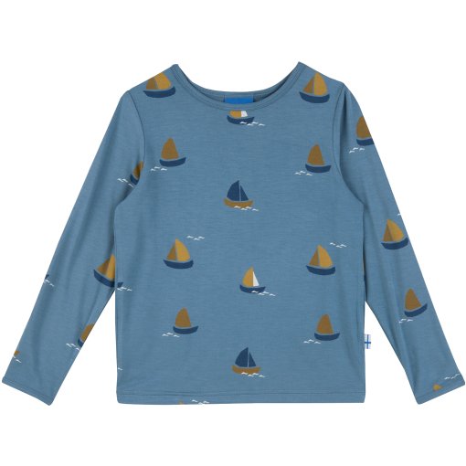 Foto de Finkid Camiseta de Manga Larga Jersey Niño - JUHANNUS SUN - bluestone