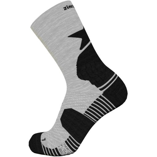 Foto de Zimtstern Calcetines Medianos - Techsockz Performance - Glacier Grey Melange