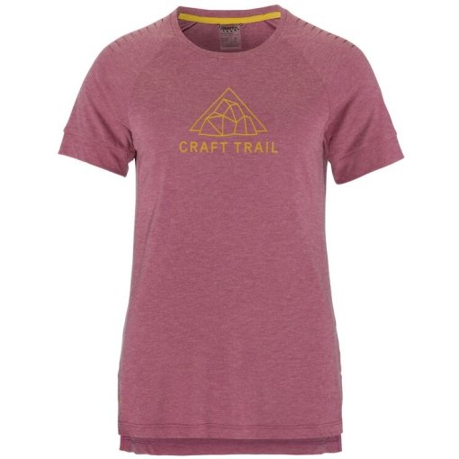 Foto de CRAFT Camiseta Mujer - ADV Trail Wool - Rouge/Melange