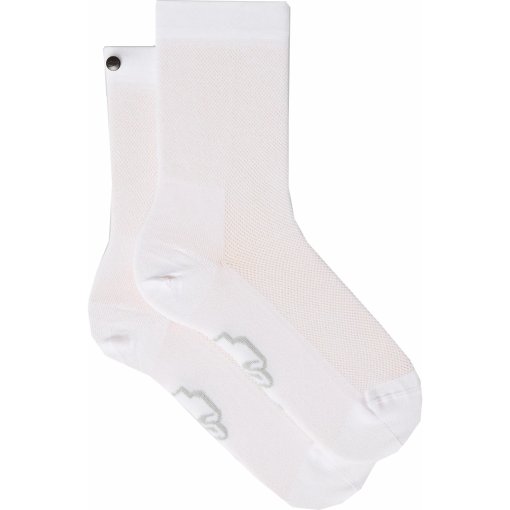 Immagine prodotto da FINGERSCROSSED Calzettoni da Ciclismo - Super Light - Bianco