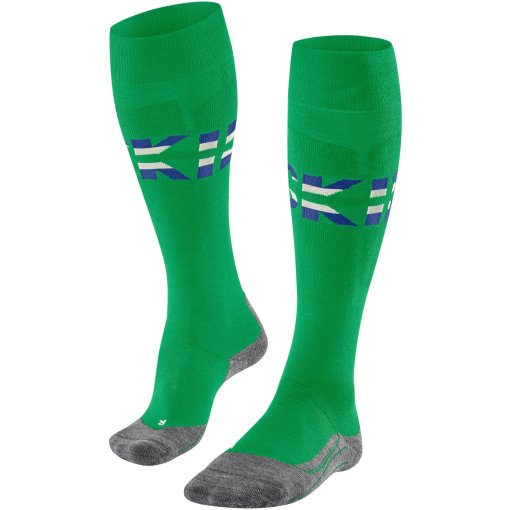 Foto de Falke Calcetines Altos Ski Hombre - SK4 Advanced - grassgreen 7014