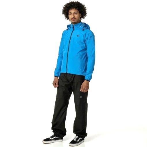 Foto de AGU Traje de Agua - Essential GO - Kit de Pantalones Impermeables y Chaqueta Impermeable - azul