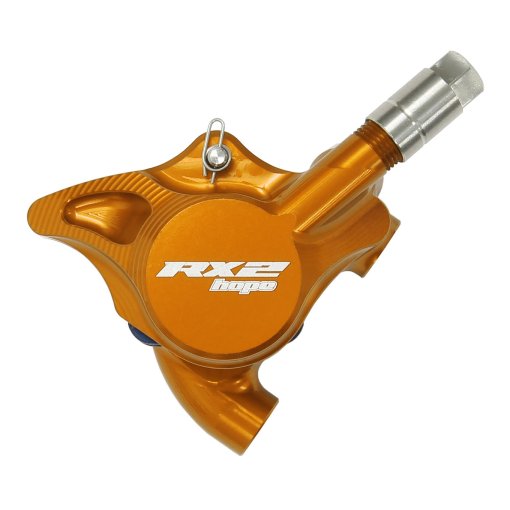 Foto de Hope Pinza de freno RX2 | Flat Mount | DOT - naranja