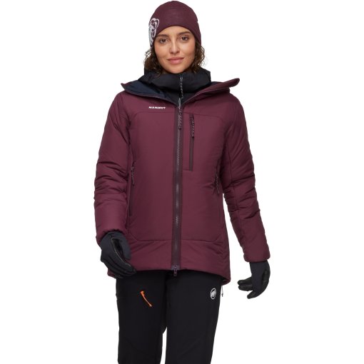 Foto de Mammut Chaqueta Térmica con Capucha Mujer - Rime Pro Belay - vin-black