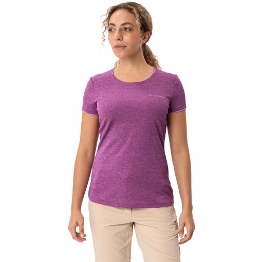 Foto van Vaude Essential T-Shirt Dames - magenta