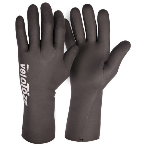 Foto de veloToze Guantes de Ciclismo Impermeables - Negro