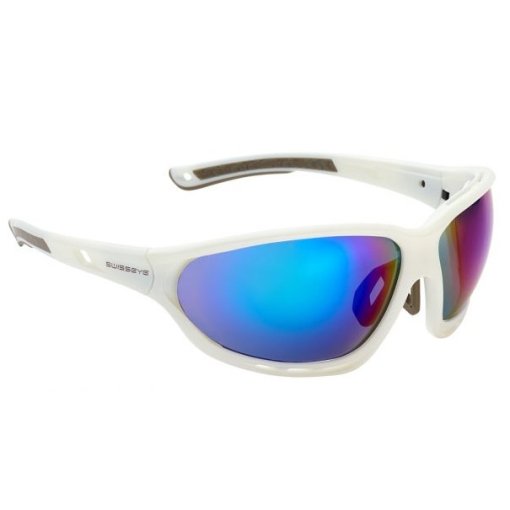 Foto de Swiss Eye Gafas - Tilton - White Matt/Dark Grey - Smoke Blue Revo | 14624