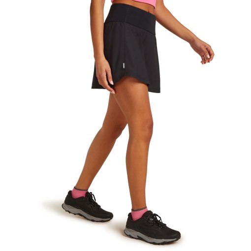 Photo produit de Icebreaker Jupe-Short Femme - Merino 125 Cool-Lite™ Active - Noir
