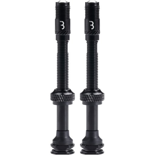 Zdjęcie: BBB Cycling CoreCap AL Valve BTI-166 Zawoje Tubeless - czarny | 60 mm | 2 części