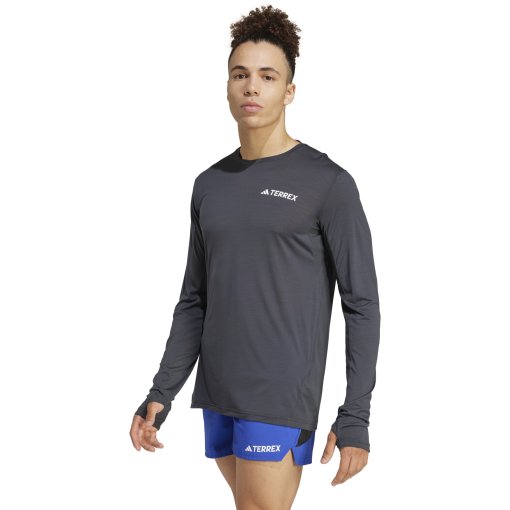 Produktbild von adidas TERREX Xperior Langarmshirt Herren - carbon JL6343