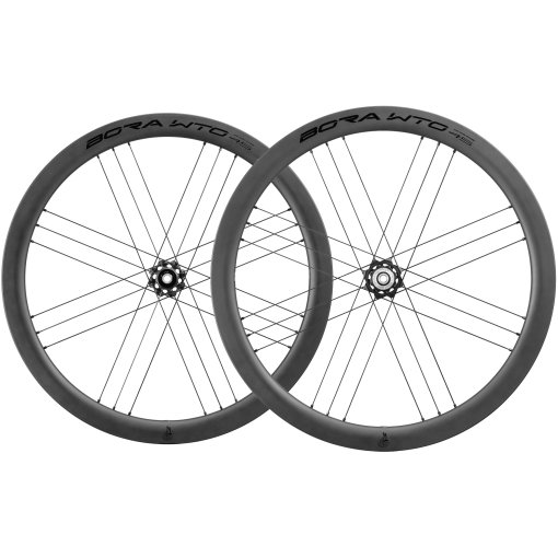 Immagine prodotto da Campagnolo Set di Ruote - Bora WTO 45 DB - 28&quot; | Carbon | 2-Way Fit | AFS - 12x100mm | 12x142mm - N3W | nero opaco