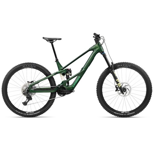 Productfoto van Orbea WILD LT H10 - E-mtb - 2027 - Racing Reen - White Cream (gloss)