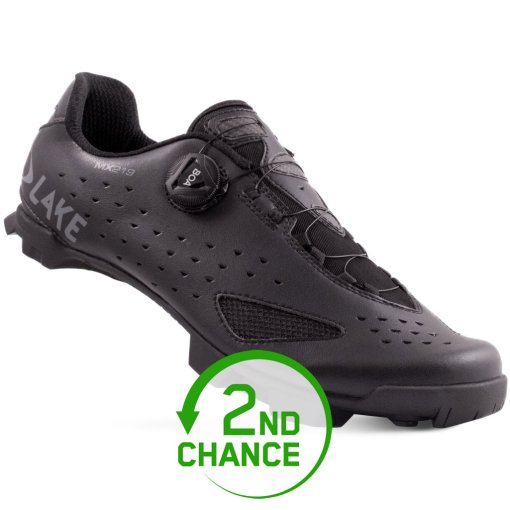 Bild von Lake MX219 MTB Schuhe Herren - Breit - schwarz/grau - B-Ware