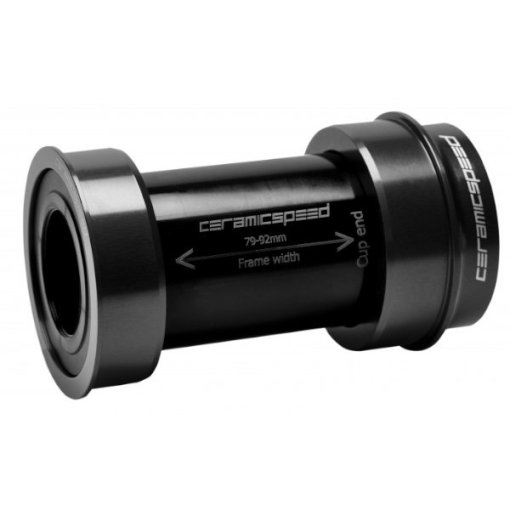 Foto de CeramicSpeed Coated BBright Ceramic Bottom Bracket PF46-79 - DUB - black