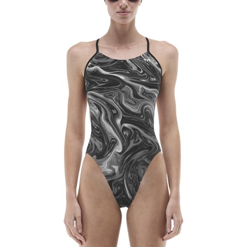 Bild von TYR Olea Durafast Elite® Cutoutfit Badeanzug Damen - titanium